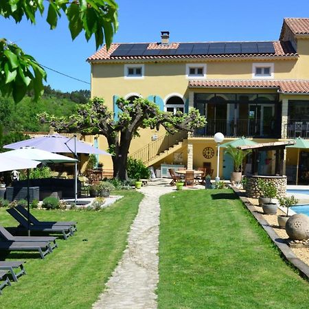 Au Grand Bonheur Bed and Breakfast Besseges Exteriör bild
