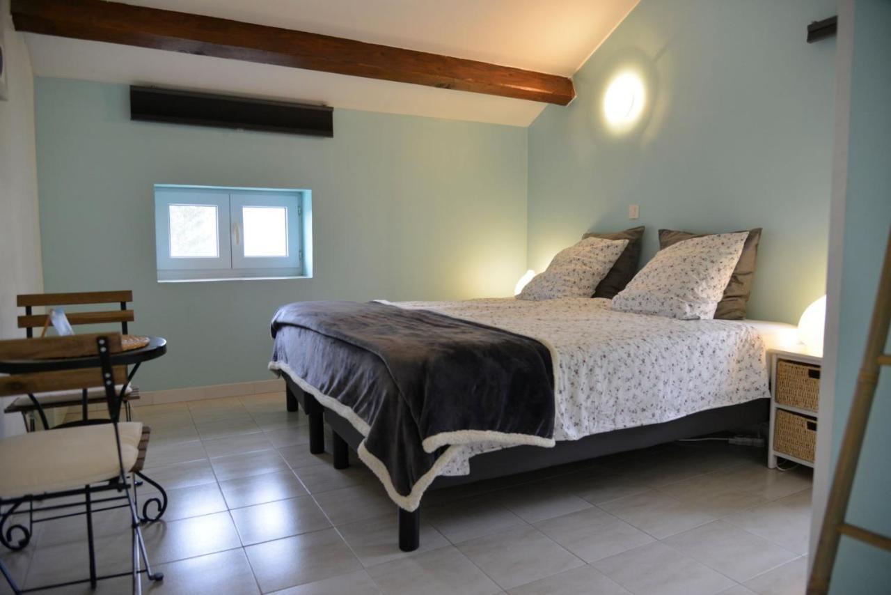 Au Grand Bonheur Bed and Breakfast Besseges Exteriör bild
