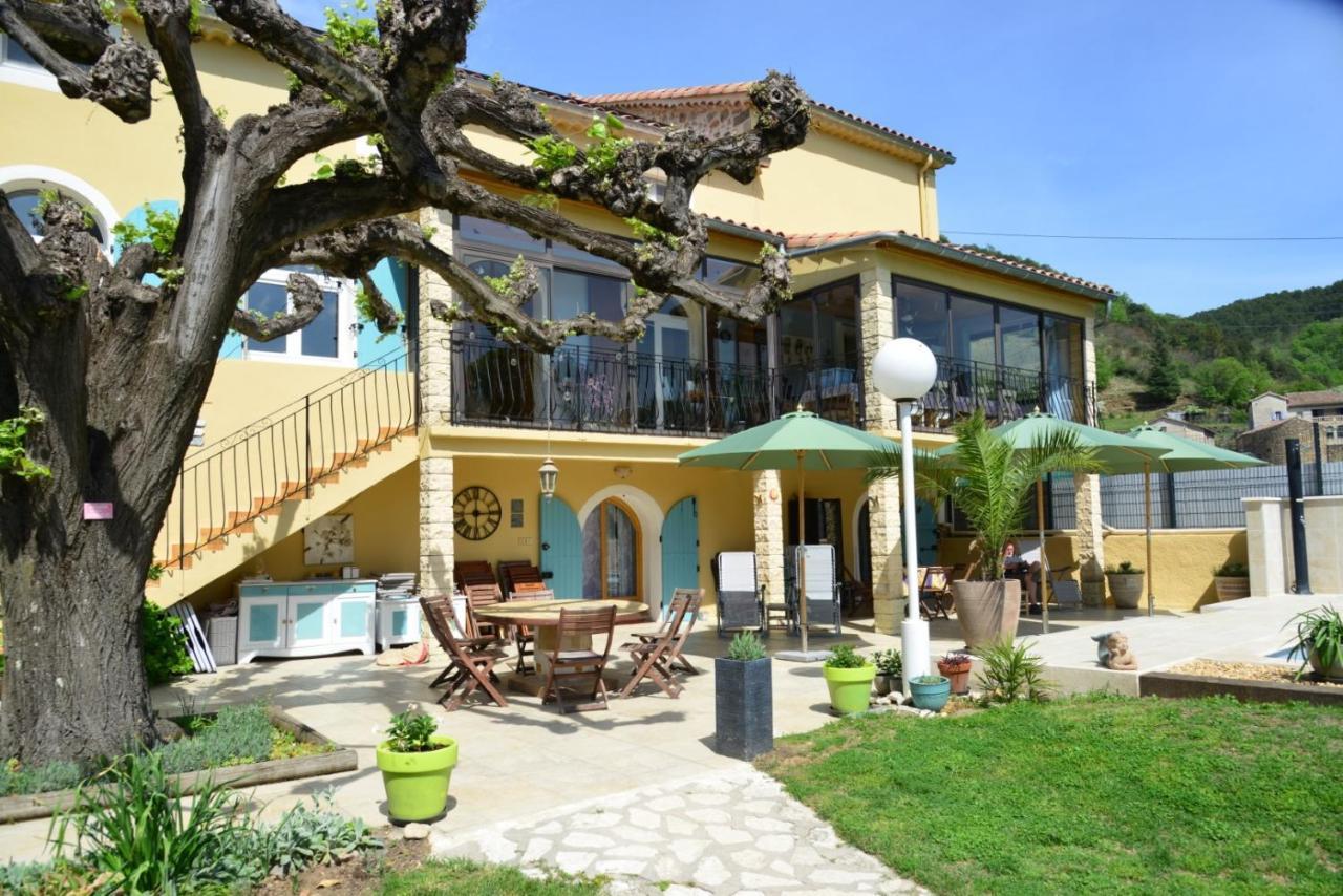 Au Grand Bonheur Bed and Breakfast Besseges Exteriör bild